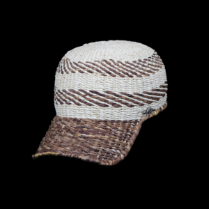 Handwoven Double Band Toquilla & Platano Straw Cap - Image 2