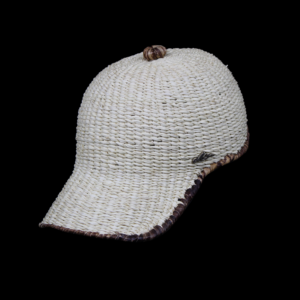 Handwoven Bold Crown Toquilla & Platano Straw Cap - Image 3