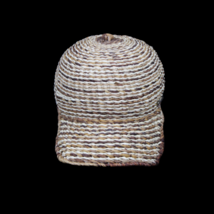 Handwoven Square Toquilla & Platano Straw Cap - Image 3