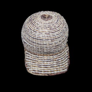 Handwoven Square Toquilla & Platano Straw Cap - Image 4