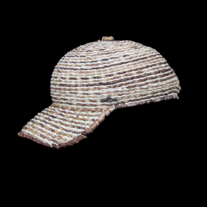 Handwoven Square Toquilla & Platano Straw Cap - Image 5