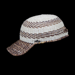 Handwoven Double Band Toquilla & Platano Straw Cap - Image 3